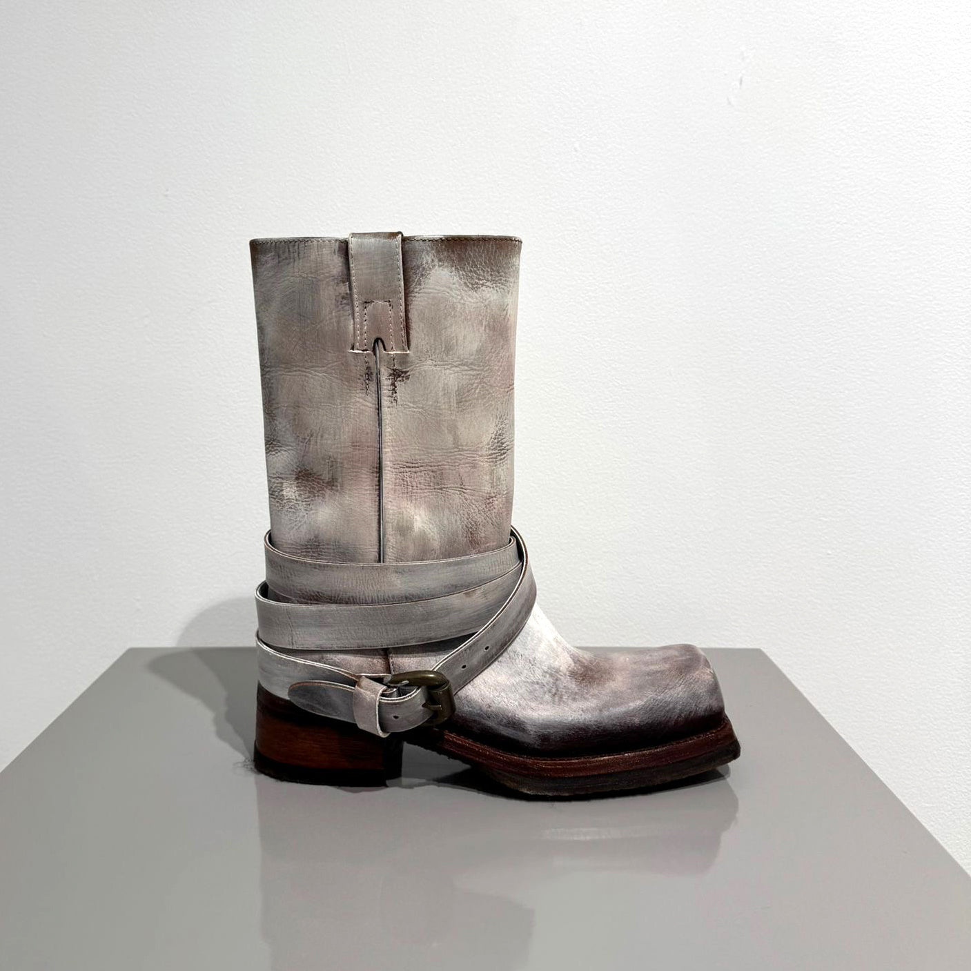 Boots - Dirty white