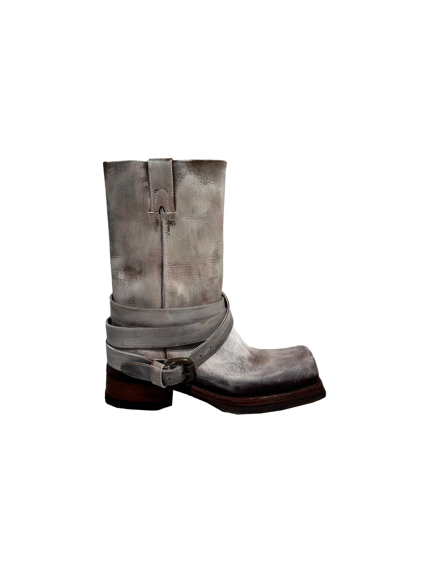 Boots - Dirty white
