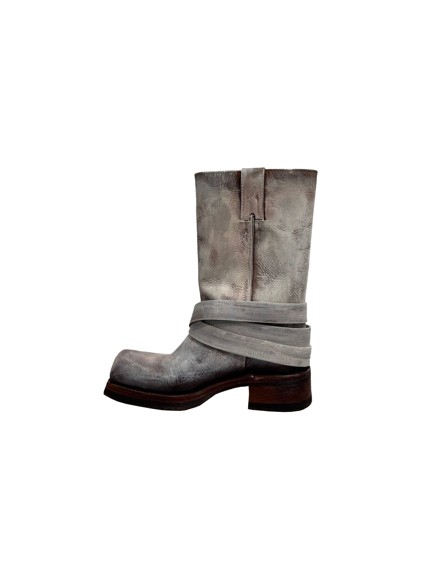 Boots - Dirty white