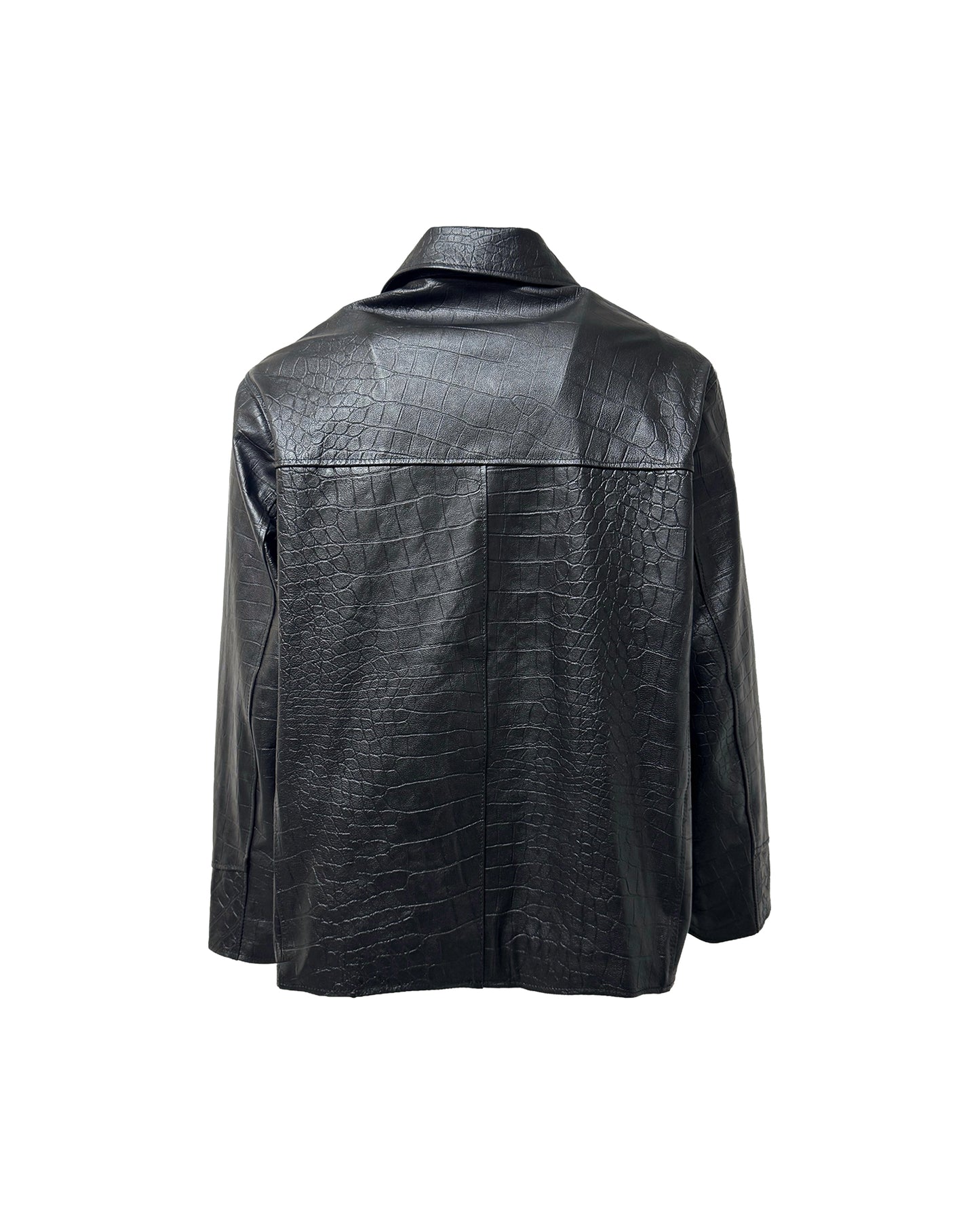 Workjacket in pelle - Nero