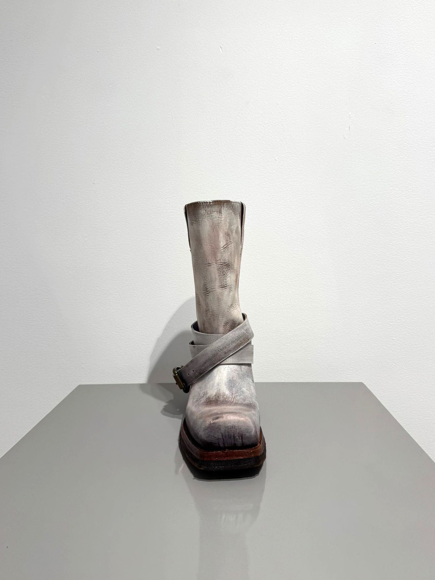 Club Boots - Dirty white