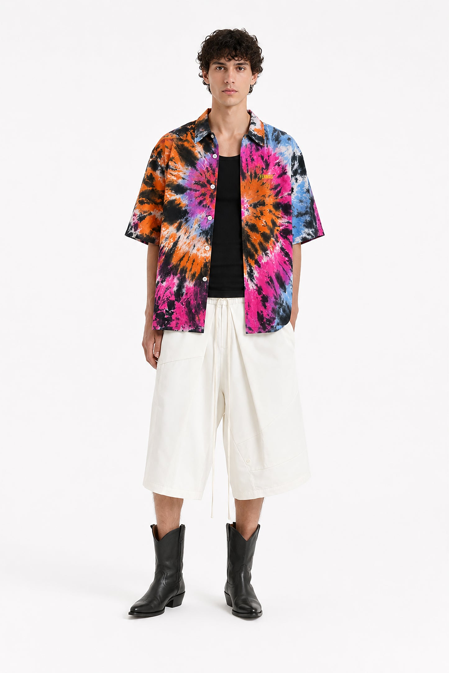 Camicia maniche corte - Tie dye
