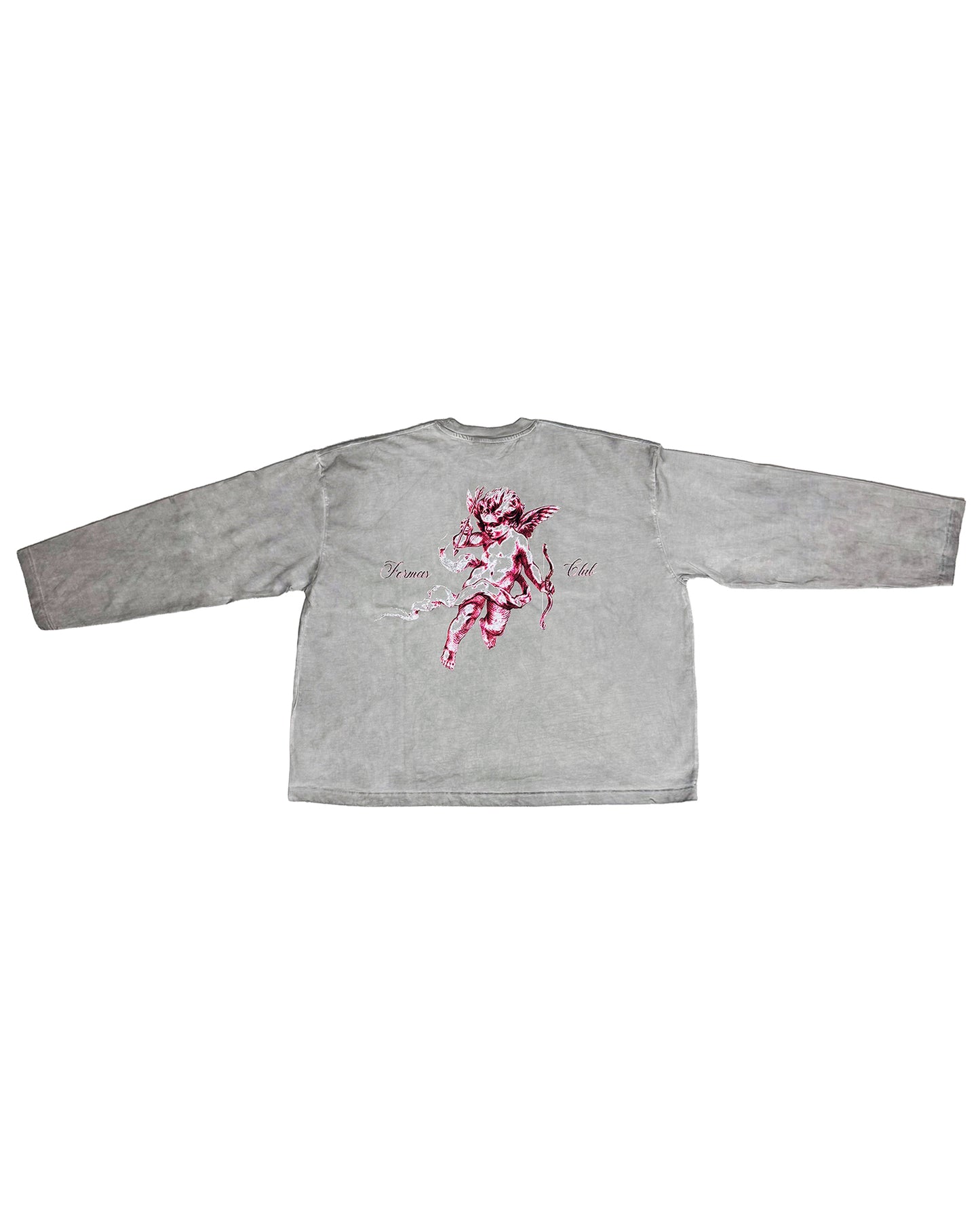 T-shirt maniche lunghe angelo - Grigio