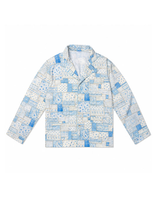 Camicia Pigiama - Boro blu